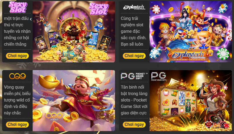 Slot game siêu hot có hàng trăm trò chơi