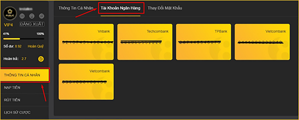 Quy trình rút tiền 888B cho hội viên 